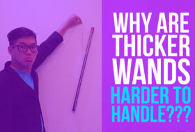 Why are Thicker Wands Harder to Handle?